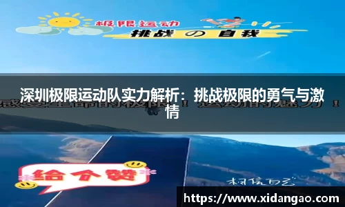 深圳极限运动队实力解析：挑战极限的勇气与激情