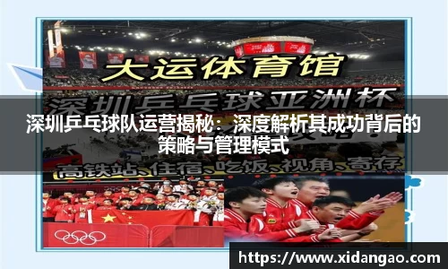 深圳乒乓球队运营揭秘：深度解析其成功背后的策略与管理模式